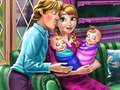 Igra Dan družine ledene princese  spletu