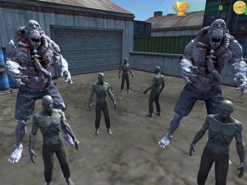 Igra Streljanje zombija 2 spletu