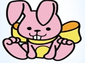 Igra Barvanje bunny knjiga spletu