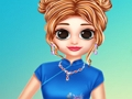 Igra Princesa Cheongsam Šanghajska moda spletu