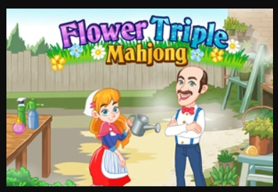 Igra Cvetni trojni mahjong  spletu