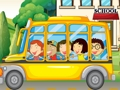Igra Razlike v šolskem avtobusu  spletu