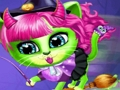 Igra Strašljiva preobrazba Halloween Pet Salon  spletu