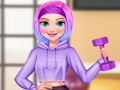 Igra #GetFit princesa vadba spletu