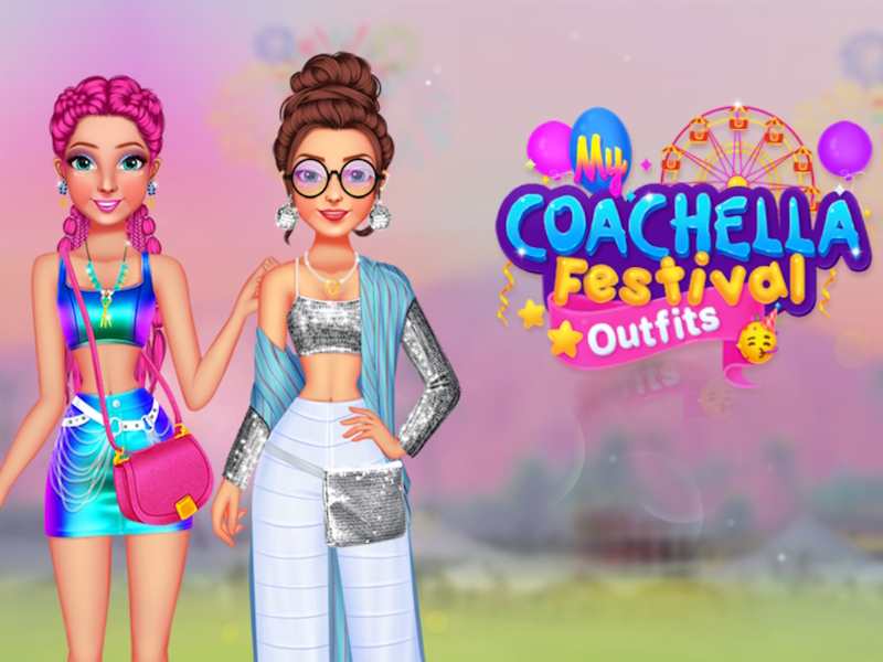 Igra Moje obleke za festival Coachella spletu
