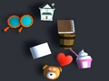 Igra Ujemite 3D zabavo  spletu