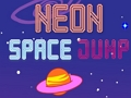 Igra Neon Space Skok spletu