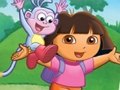 Igra Poiščite 7 razlik Dora  spletu