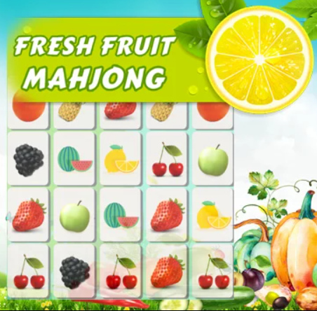 Igra Mahjong iz svežega sadja  spletu