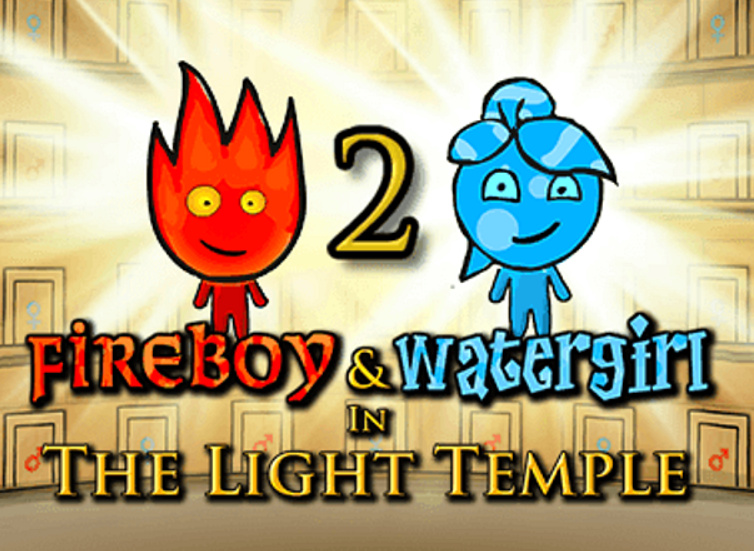 Igra Fireboy & Watergirl 2 v Light Temple  spletu