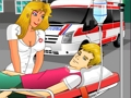 Igra Poljubljanje medicinske sestre  spletu