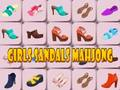 Igra Sandale za dekleta Mahjong  spletu