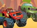 Igra Vbodna žaga Blaze and Monster Machines  spletu