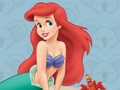 Igra Pobarvanka Mala sirena  spletu
