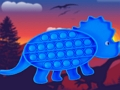 Igra Dinozaver Pop It Jigsaw  spletu