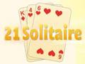 Igra 21 Solitaire spletu