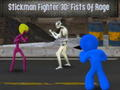 Igra Stickman Fighter 3D: pesti besa spletu