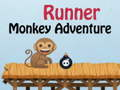 Igra Runner Monkey Adventure spletu