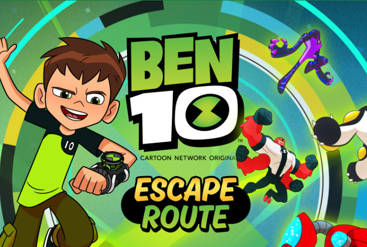 Igra Pobežna pot Ben 10  spletu