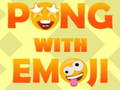 Igra Pong z emojiji  spletu