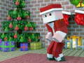 Igra Božična sestavljanka MineCraft  spletu