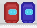 Igra Pixel Us rdeče in modro 2  spletu