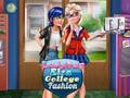 Igra Ladybug Elsa College moda spletu