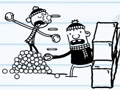 Igra Stickman Snow Fight spletu