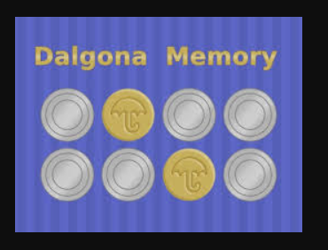 Igra Dalgona spomin  spletu