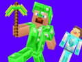 Igra Minecraft: Creeper proti Endermanu  spletu