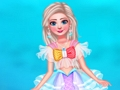 Igra Princesa se je spremenila v morsko deklico  spletu