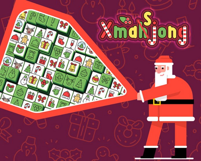 Igra Božični mahjong  spletu
