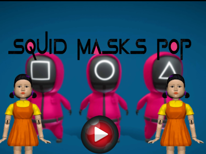 Igra Lignjeve maske Pop  spletu