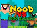 Igra Noob proti 1000 zombijev  spletu