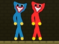 Igra Rdeči in modri Stickman Huggy  spletu