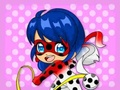 Igra Pobarvanka Chibi Dottedgirl  spletu