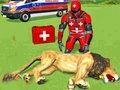 Igra Živalski reševalni robot junak  spletu