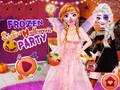 Igra Zabava za noč čarovnic Frozen Sisters  spletu