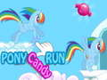 Igra Poni Candy Run spletu
