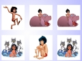 Igra Ujemanje pomnilniške kartice Mowgli spletu