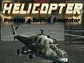 Igra Simulator parkiranja in dirkanja helikopterjev  spletu