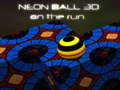 Igra Neon Ball 3d na begu  spletu