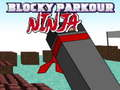 Igra Blocky Parkour ninja spletu