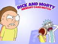 Igra Ujemanje pomnilniške kartice Rick in Morty spletu