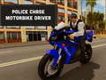 Igra Police Chase voznik motornega kolesa  spletu