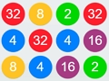Igra 2-4-8 povezujejo enake številke  spletu