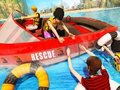 Igra Reševalni čoln na plaži  spletu