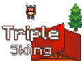 Igra Trojno smučanje 2D  spletu