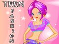 Igra Teen Fashion Dress Up spletu