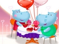 Igra Kavarna Hippo Valentine's Cafe  spletu